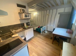 Petit studio ancien, cœur de Rouen